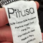 Pitusa V Back Dress in Black Petite Size undefined Photo 7