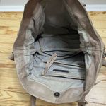 Day and Mood Hannah Bag Gray Beige‎ Taupe Satchel shoulder strap Hobo Leather Gray Photo 5