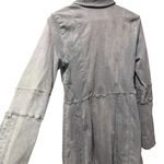 Free People  Thea Blue Denim Long Bell Sleeve Mini Dress Size Small Photo 6