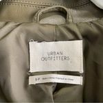 Urban Outfitters  Oversized Jules Faux Leather Blazer Olive Small Photo 12