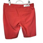 NWOT Women's Oxford Golf Coral‎ Shorts Golf Casual Button Accent Pockets Size 6 Pink Photo 4