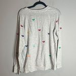 Joan Vass 🌺  embroidered heart sweatshirt Photo 4