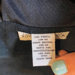 White House | Black Market  Suede A-Line Skirt‎ Size 10 Black Panel Western Hippie Photo 3