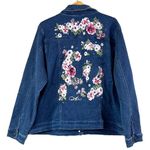 Diane Gilman NWT  Hand Painted Jean Jacket 2X Photo 0