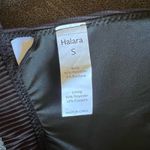 Halara  Black Ribbed Deep V Tie Back Bikini Top Photo 8