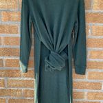 Free People  high side slit sweater dress small Photo 2