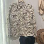 Rachel Hollis tan camo jacket 100% cotton Photo 0