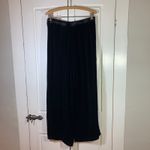 J Jill Black Velvet Palazzo Pants Elastic Waist M Comfort Vintage Party Holiday Size M Photo 1