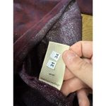 Soft Surroundings ‎ Shirt Women Size Large Maroon Jeri Jacquard Long Sleeve NWT Photo 10