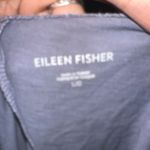 Eileen Fisher  blue elevated basic luxe L minimalist basic tee Photo 2