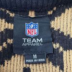 NFL New Orleans Saints Light Up Ugly‎ Christmas Sweater Holiday Womens Medium Black Photo 3