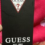 Guess NWT  Pink Floral Print Scuba Crepe Dress Side Ruched Stretchy Size 2 Photo 8