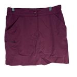 32 Degrees Cool Womens Skort Shorts Burgundy Activewear Size S Purple Photo 5