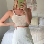 ZARA White Envelope Skirt • Size S Photo 2