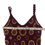 Newport News VTG  Crochet Granny Square Midi Dress Women M Boho Cottage 90s Y2K Photo 6