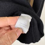 Halogen  Women’s 100% Cashmere Crew Neck Sweater Black Size Medium Photo 2