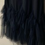 Ella Black Tulle Hem Dress NWT Size M Photo 12