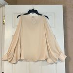 Haute Hippie NWT  Bat Wing Embroidery Blouse 100% Silk XS Photo 3
