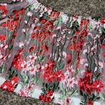 Kimchi Blue  embroidered mesh crop top Photo 4