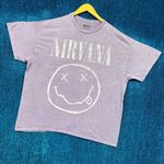 Nirvana Nevermind Smiley Grunge Band T-Shirt Size XL Photo 2