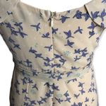 Lulus Le Quartier Nude Floral Print Ruffled Midi Dress Photo 5