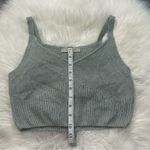 All Saints Gray Knit Crop Top Photo 7