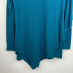 Soft Surroundings  Teal Madeline Tunic light sweater long sleeve size Small Photo 2