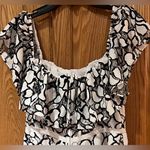 Keepsake The‎ Label White & Black Floral Lace Off Photo 5