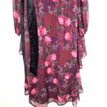 Eloquii  Elements Women's Chiffon Midi Plus Dress Size 18  with Belt NWT Photo 6