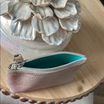 Tiffany & Co. Rare Silver Metallic Leather Mini Zip Pouch Photo 7