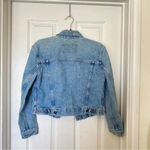 Liz Claiborne Vintage  Light Wash Blue Jean Denim Jacket Size Small Photo 6
