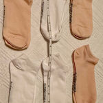 Vince Camuto Women's no show socks NWOT - 6 pairs - 3 pink, 3 white. Perfect. New without tags. These sit right below ankle. Thin and lightweight. Smoke free home. Set 2 Photo 2