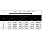 Chama Plus Size Tankini Swimsuit Blue Stripe Halter Neck Boy Shorts Photo 8