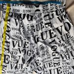 Black and White Vogue Print Skirt Size XL Photo 8