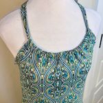 prAna Boho Medallion Print Strappy A-Line Summer Sundress w/Shelf Bra Sz S 💚 Photo 1