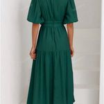 Hunter green maxi dress Photo 1