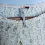 Free People NWOT Teen Witch Ivory Lace Mini Dress Photo 8