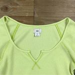 Urban Outfitters UO BDG Theo Notch Neck Long Sleeve Tee Photo 6