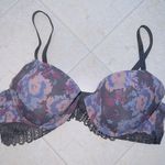 Vince Camuto Floral Print Underwire T-shirt Bra size 36C Photo 0