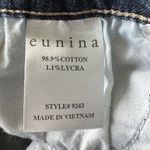 Eunina JRS SZ 1 Jude Skinny Ankle Jeans Mid-Rise Distressed Stretch Frayed Blue Photo 9