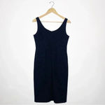 Eileen Fisher  Charcoal Gray Marbled Sleeveless Dress Size XS Photo 5