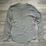 M.i.h. Jeans 100% Silk Long Sleeve Purple Yellow Floral Button Down Shirt Size M Size M Photo 1