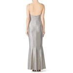 Hutch Cameron Gown in Silver 12 Womens Long Formal Maxi Dress Photo 1