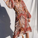 Jen's Pirate Booty Jen’s Pirate Booty Boho Roma La Perouse Dress in Roma Gold Size Medium Photo 0