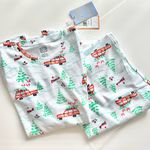 Sail To Sable NWT STS Curetivity Christmas Tree & Truck Holiday Pajama Set XS Photo 2