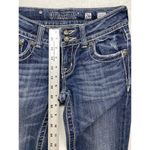 Miss Me  Jeans Womens Size 26‎ straight medium Denim Embellished flap Pockets Photo 4