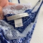 Victoria's Secret  Blue Animal Print Chemise with Lace Photo 1