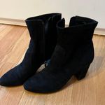 Target Black Velvet Boot Heels Photo 1