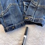 Old Navy Vintage Denim Jean Jacket Womens Sz L Blue Festival Y2K Trucker Western Photo 7