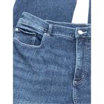 Ann Taylor Women's Five Pocket The Boot Crop High Rise Jeans Blue Size 14 Photo 2